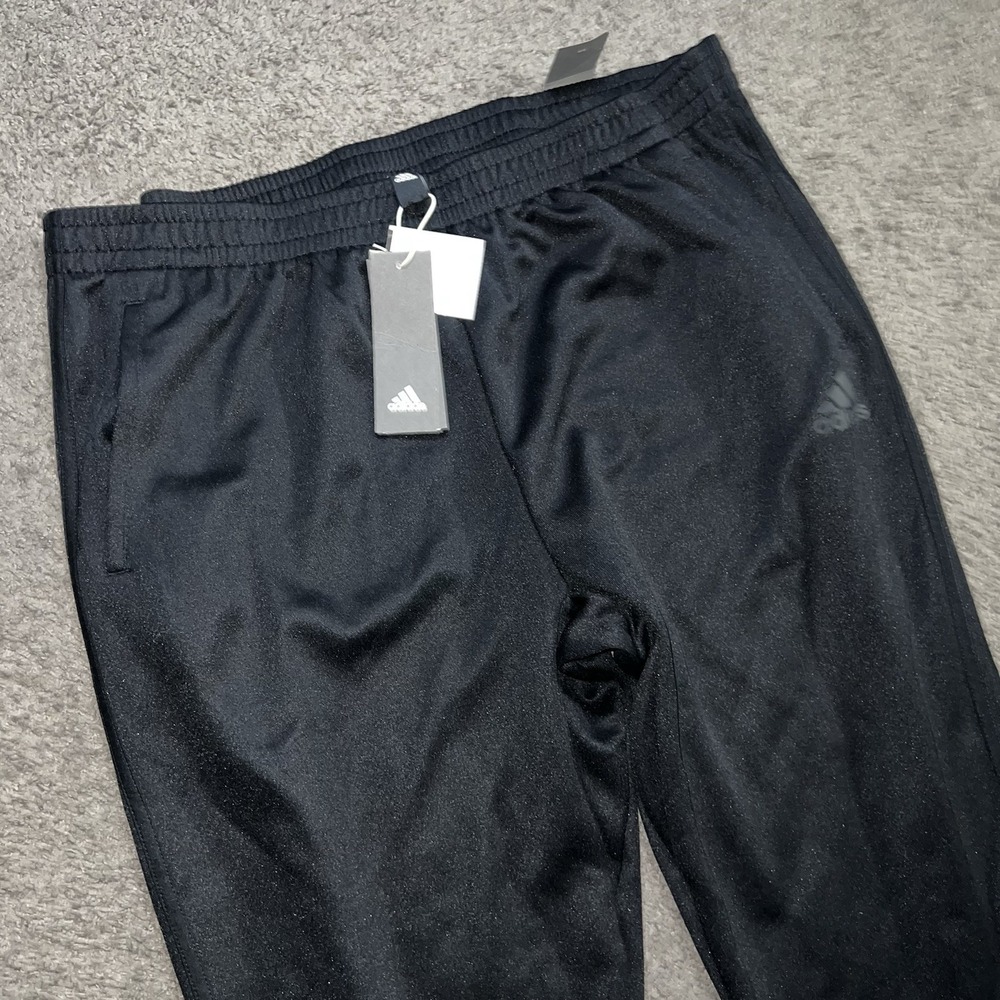 Adidas Snap Pant Mens 2XL Black ID TRK Athletic Tearaway Track Pants BR3286